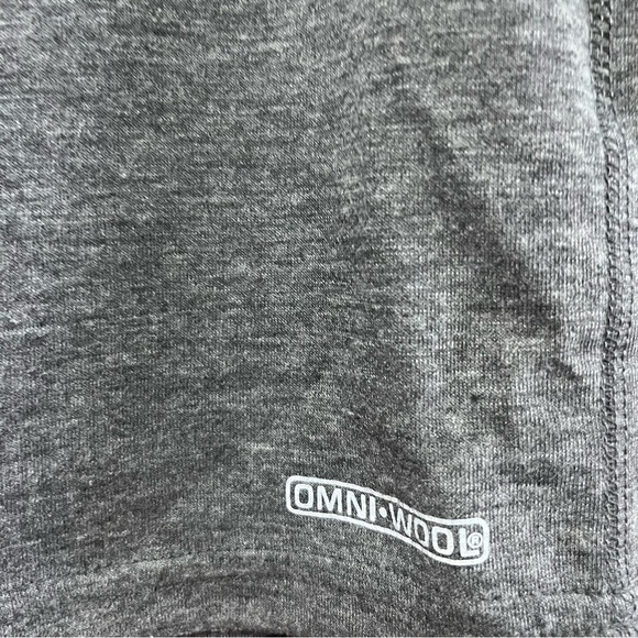 Omni Wool Gray Men’s Large Base Layer Shirt Size Large - Picture 3 of 10